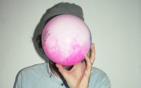 Julien Dyne with Pink Ball