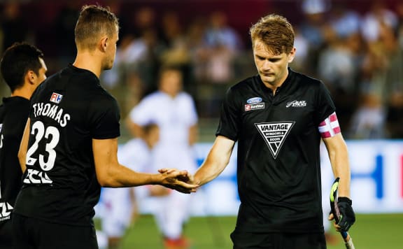 Blair Tarrant of NZ in the New Zealand Vantage Black Sticks v Belgium match. Pro League. Auckland, New Zealand. 1 Feburary 2019.Copyright photo: Alisha Lovrich / www.photosport.nz