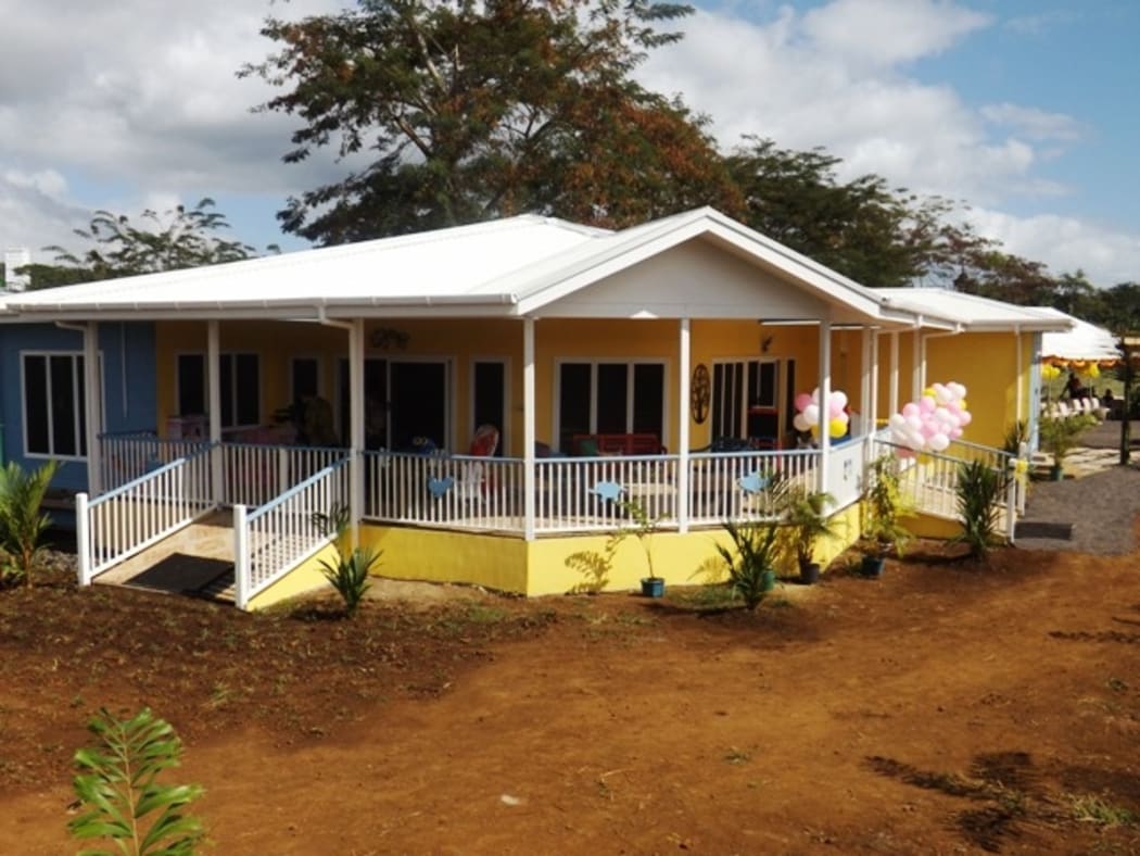 The "House of Blessings" for abused and abandoned children in Samoa.