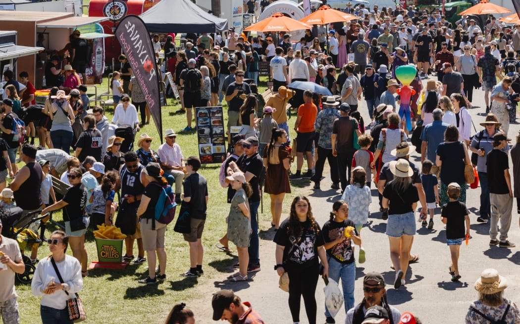 The crowd at the 2023 Hawke's Bay A&P Show.
