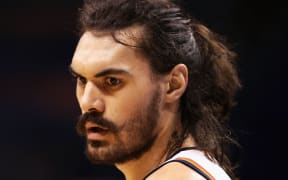 Steven Adams for OKC Thunder against Golden State Warriors.