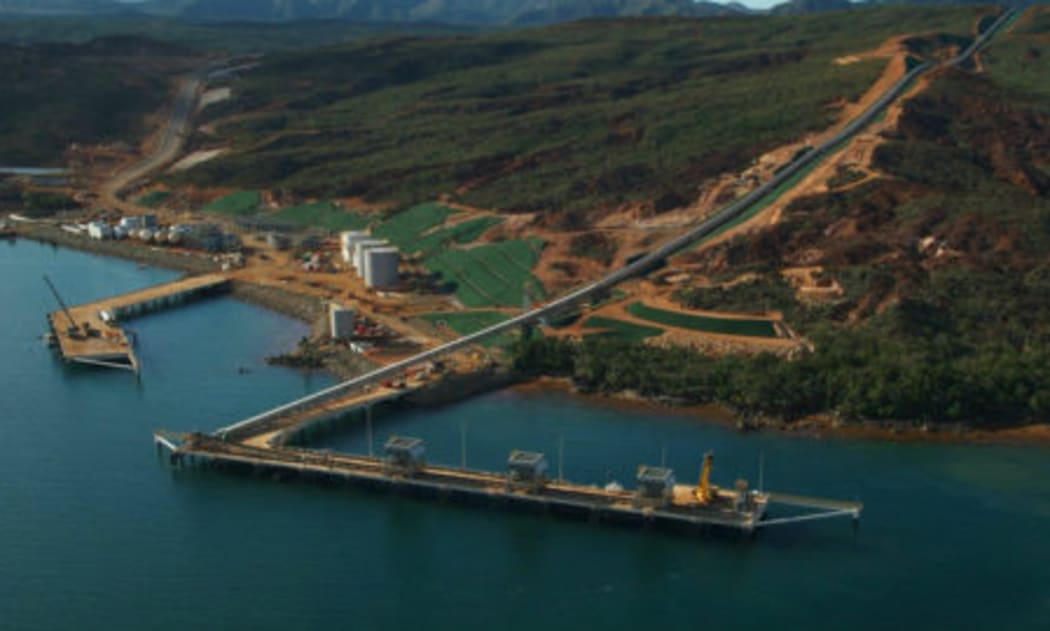 Port of New Caledonia's Vale nickel plant