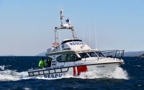 A Marine Rescue Port Stephens boat.