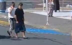 Police are seeking the public's help in identifying the people in the images provided, who police believe can help with enquiries into a breach of the Mount Maunganui landslide cordon.