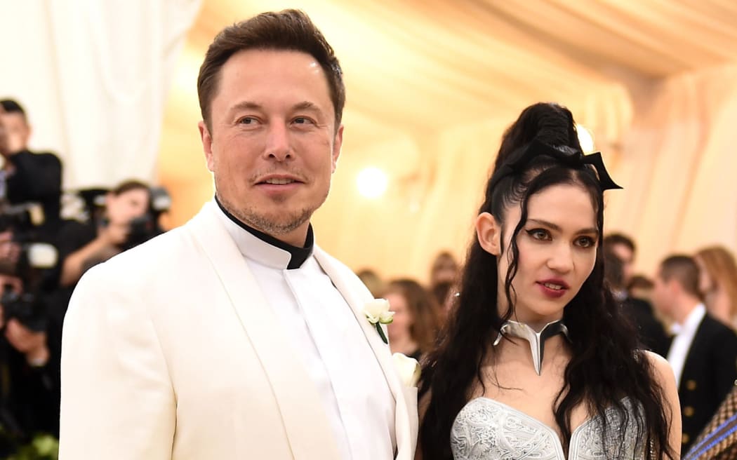 Elon Musk and Grimes at the Met Gala