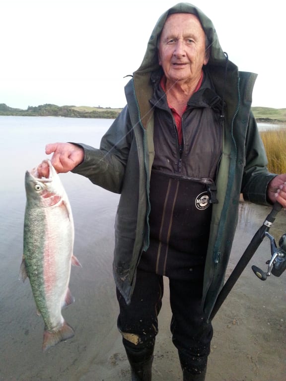 Bruce Yorke caught the 4.32kg rainbow trout in Lake Tahora.