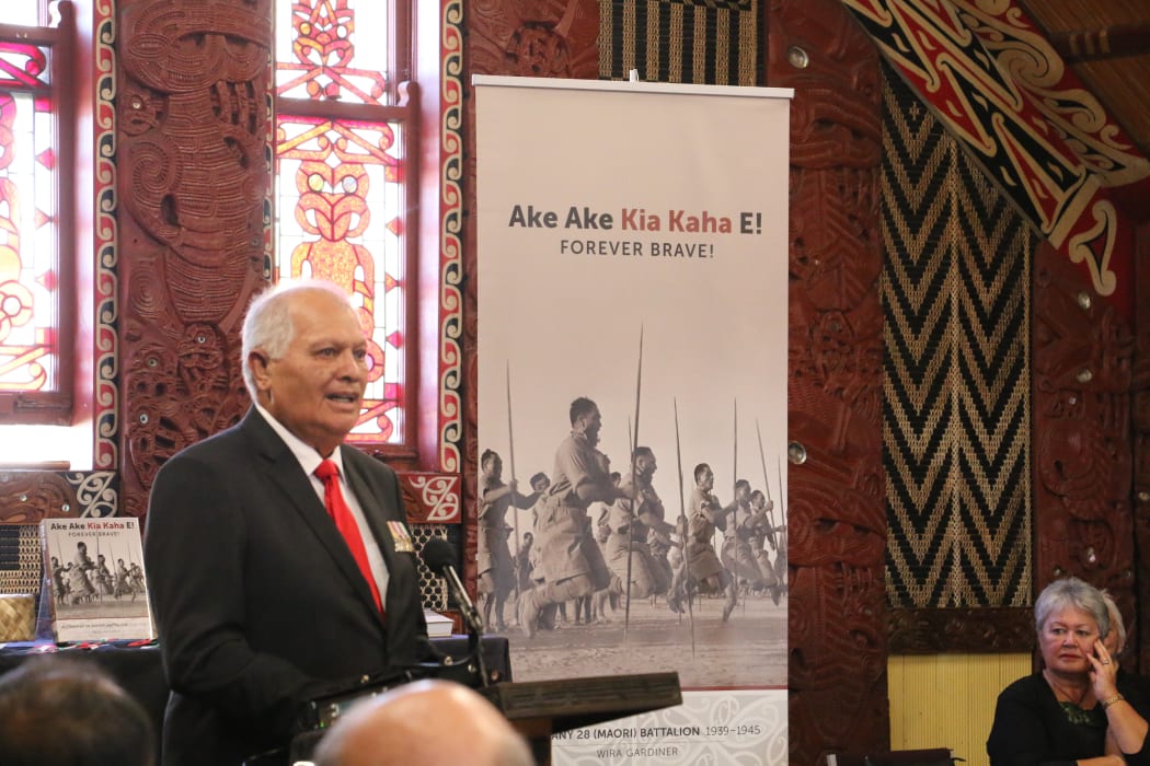 Sir Wira Gardiner, Te Papaiouru marae 2019.