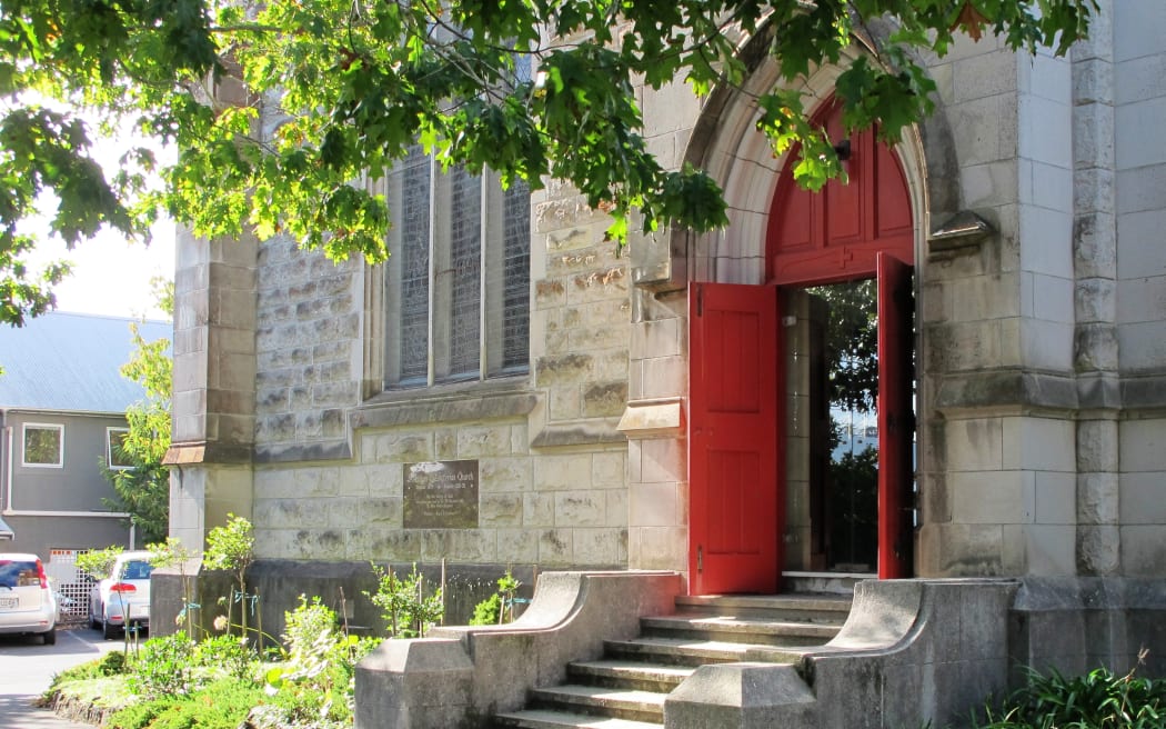Front of St Luke's Church, Remuera, Auckland.