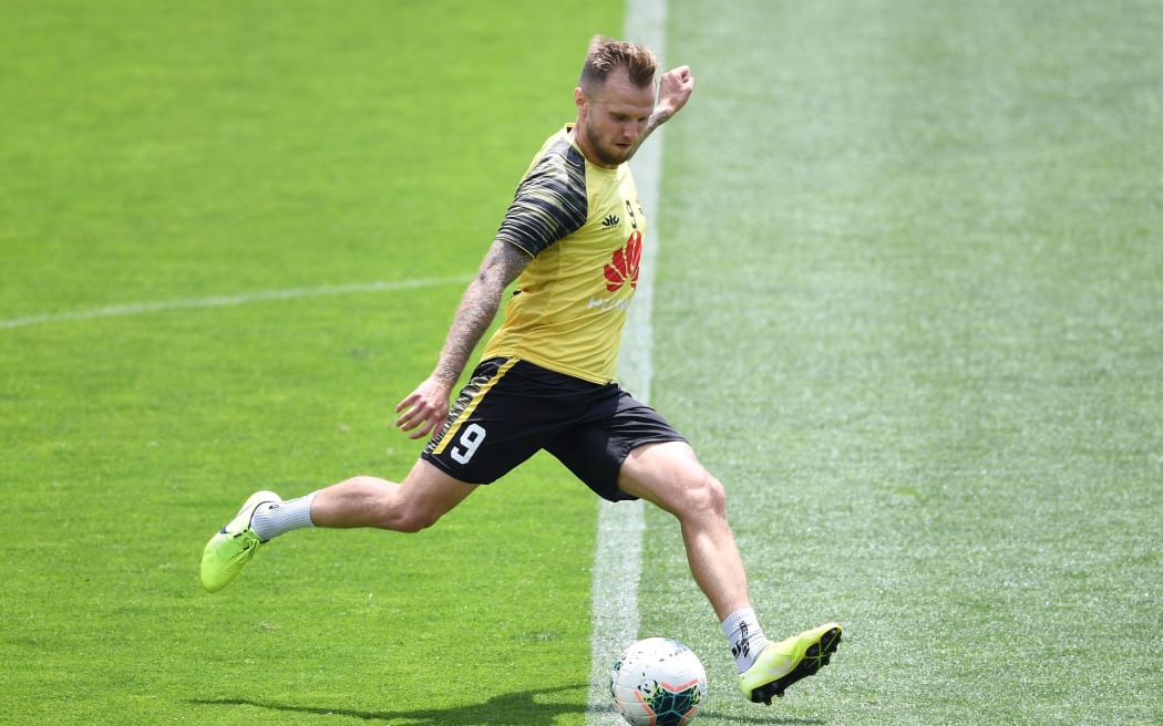 Wellington Phoenix player David Ball.