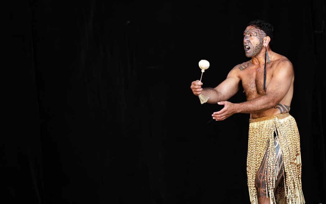 Te Kapa Haka o Ngāti Whakaue.