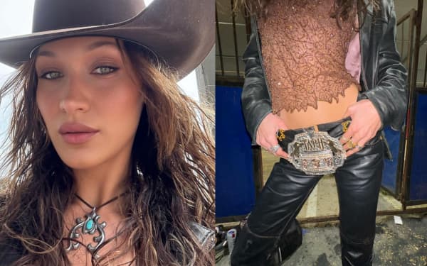 American model Bella Hadid.