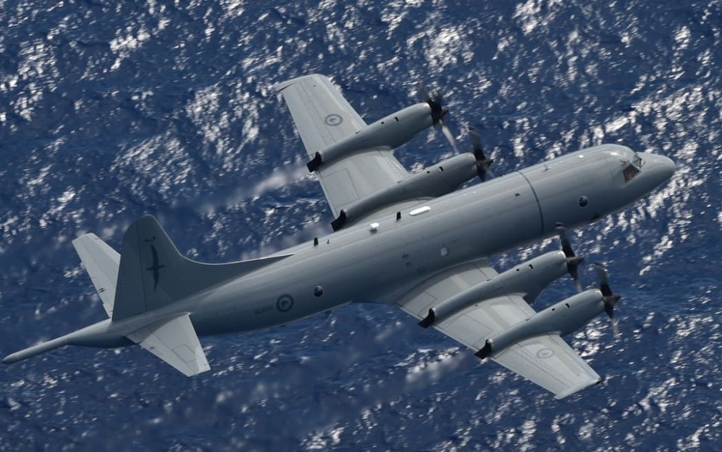 A Royal New Zealand Air Force P-3K2 Orion aircraft.