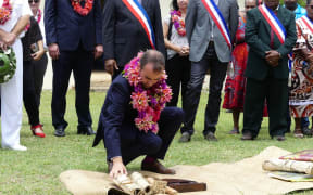 French overseas minister Sebastien Lecornu meets Kanak community in New Caledonia