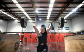 Weightlifter Megan Signal