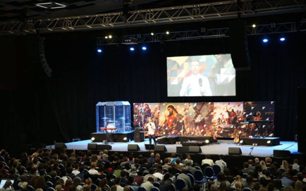 A Sunday service at Arise Church