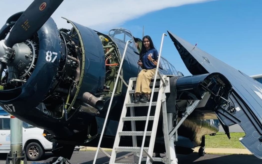 Neharika Gambhir used to be read books about space and now, she gets to fly planes, including World War II aircraft, for cross-country air shows.