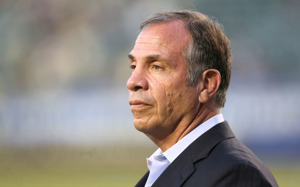 Re-appointed US football coach Bruce Arena.
