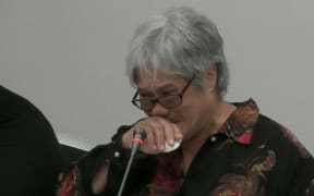 Annasophia Calman at the Royal Commission's Abuse in Care inquiry.