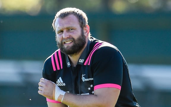 Crusaders and All Blacks prop Joe Moody.