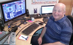 John Watson, creator of Sleep Radio in his home studio