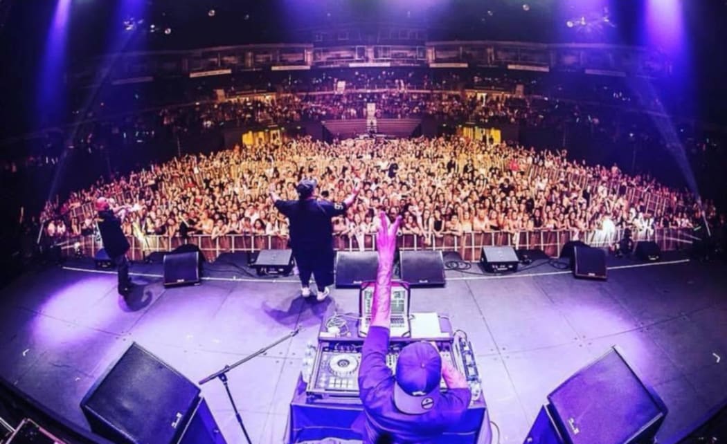 Toko Manuel performs with Savage at a number of music festivals and summer concerts every year