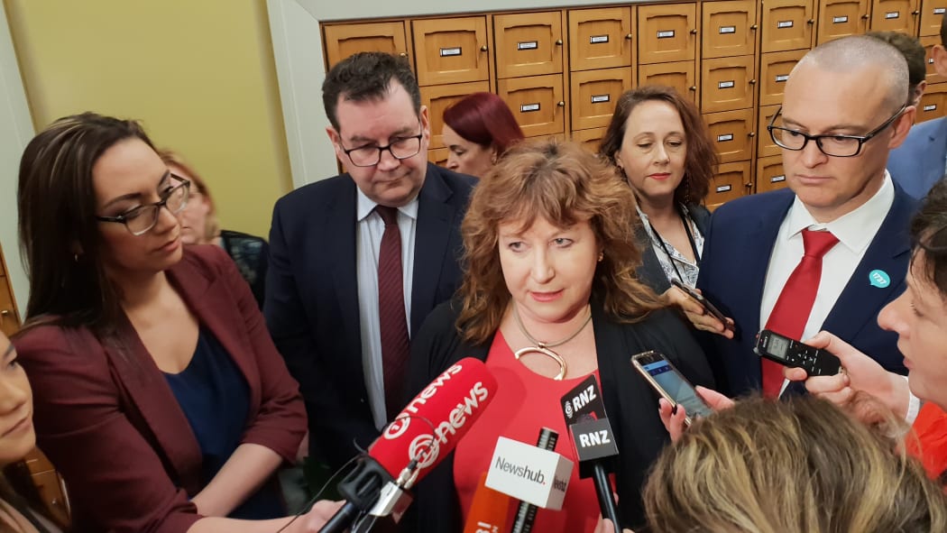 Clare Curran at Parliament on 11 September told media she had assured the prime minister she would archive emails from her Gmail account.