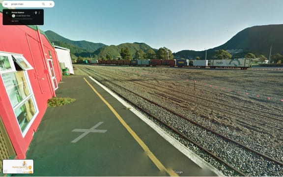 210624 Supplied: Google Maps. Screenshot about where Nicholas McGowan proposed a footbridge be constructed in Picton.