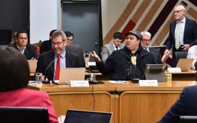 Rotorua councillor Robert Lee (left) and Māori ward councillor Rawiri Waru.
