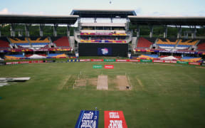 General view Sir Vivian Richards Cricket Ground in Antigua, Antigua and Barbuda.