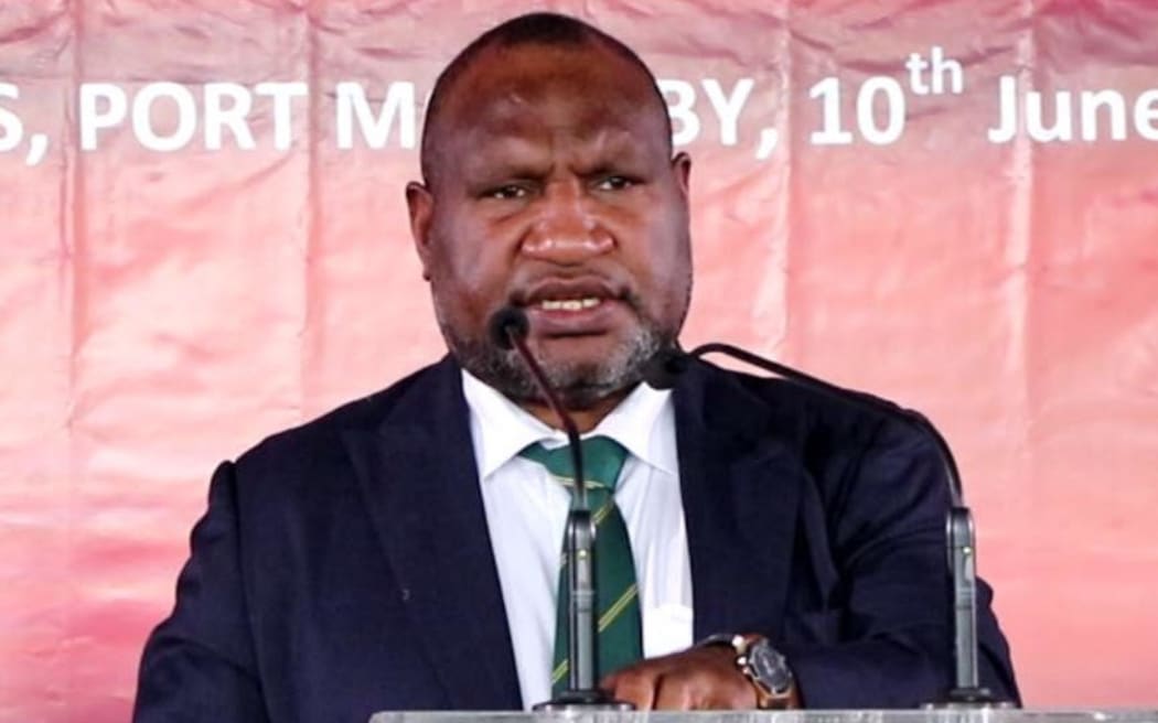 Papua New Guinea's Prime Minister James Marape.