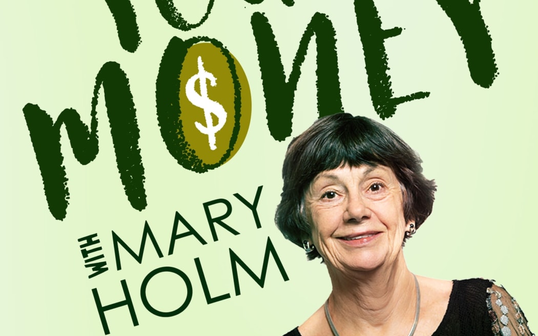 Your Money with Mary Holm title with image of Mary Holm.
