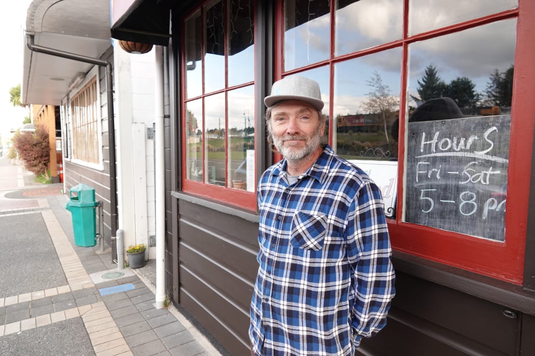 La Pizzeria owner Conrad Stephens