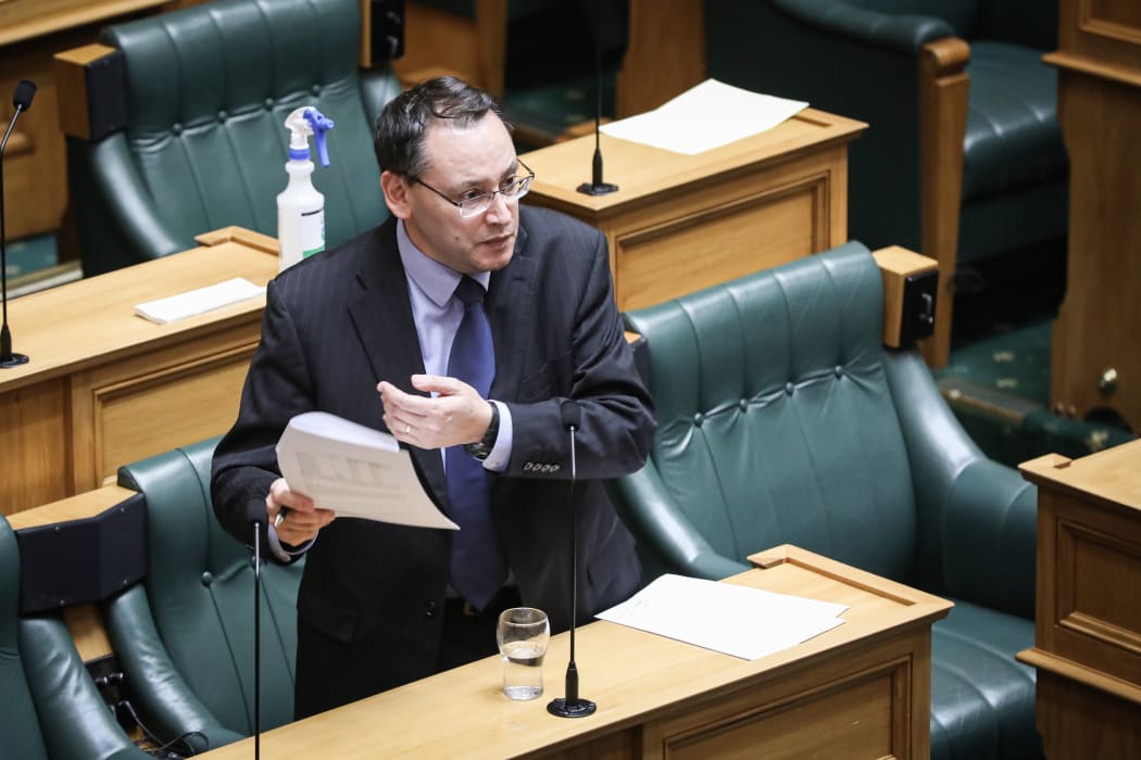 National Party MP Shane Reti in the House