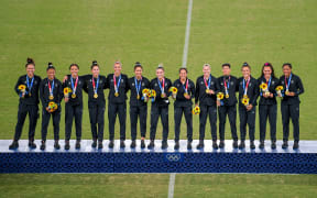 The Black Ferns Sevens win gold at the Tokyo Olympic Games.