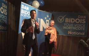 Dan Bidois with mum Leah Bidois.