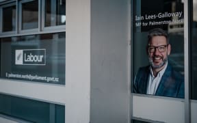 Labour MP Iain Lees-Galloway's office in Palmerston North.
