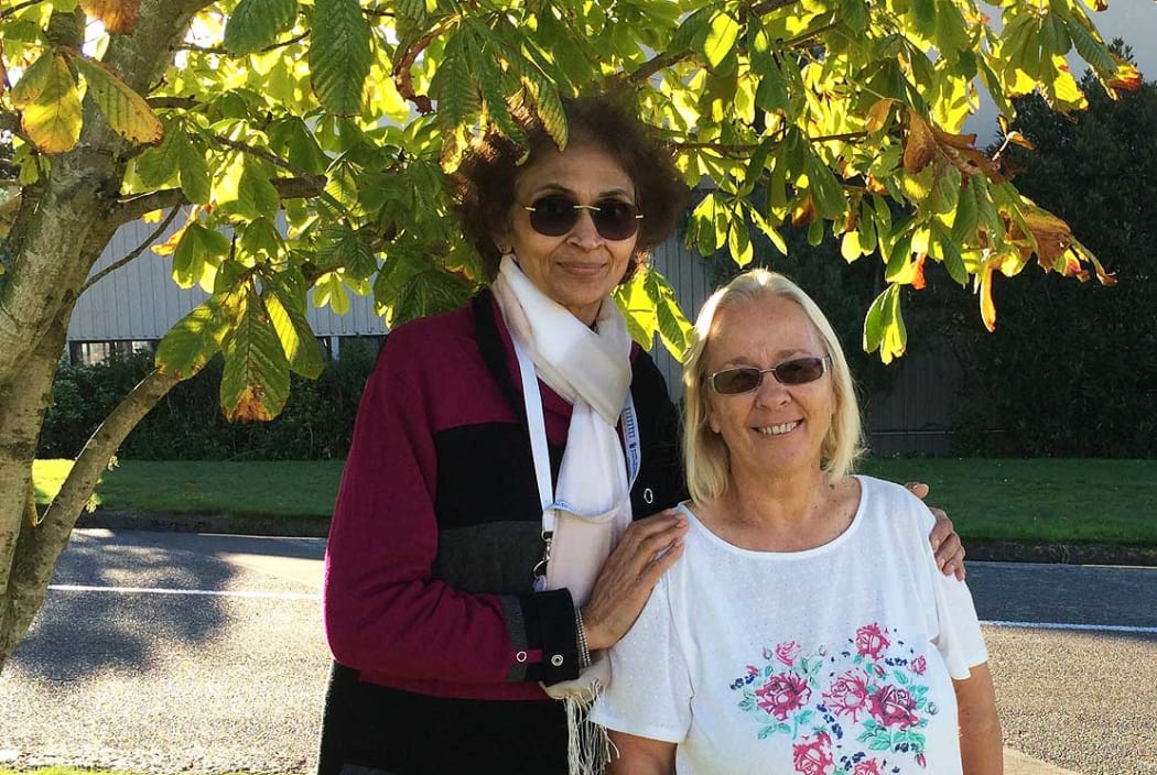Dr Vijaya Dharan and Adjunct Professor Jill Bevan-Brown