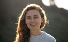 Portrait photo of Ōtautahi Christchurch illustrator Hilary Jean Tapper