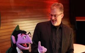 Sesame Street's The Count with NZSO's Larry Reese