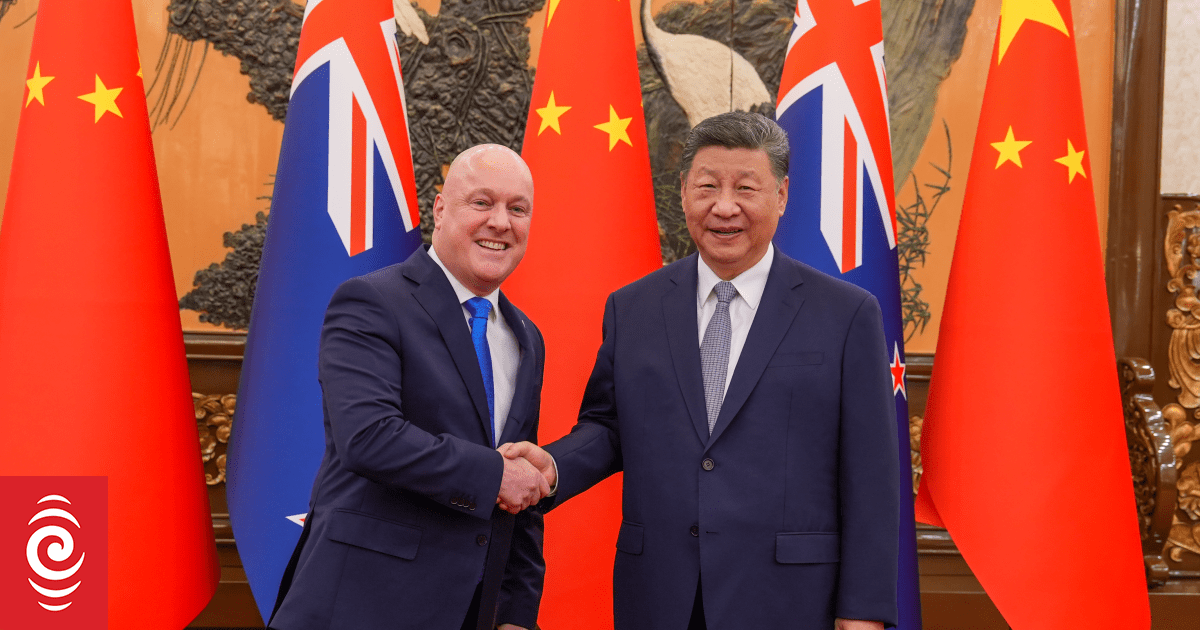 Prime Minister Christopher Luxon holds talks with Chinese President Xi Jinping in Beijing