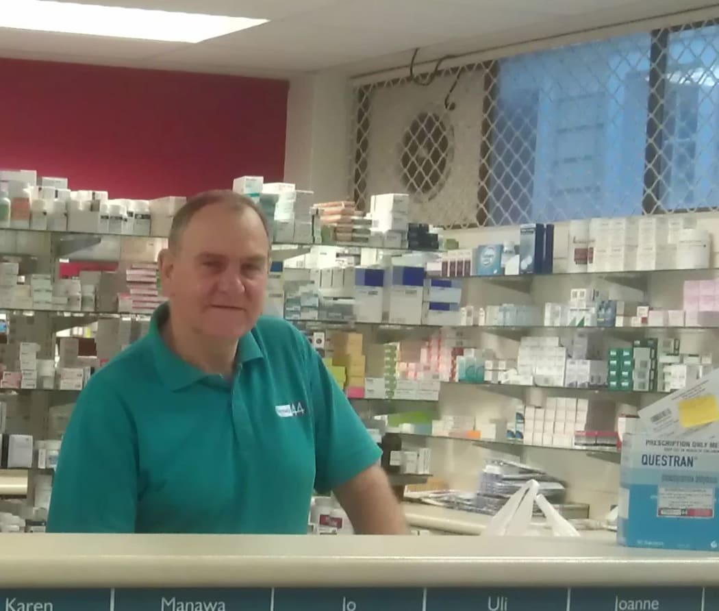 Rotorua pharmacist Ian Edward.