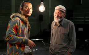 Japanese sound artists Akio Suzuki and Aki Onda