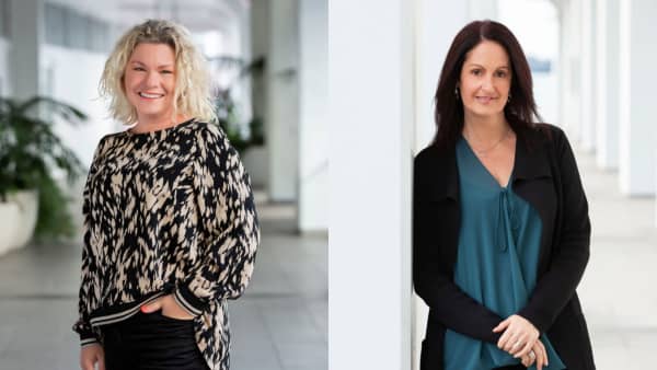 Workplace communications experts Nichola Gold and Nicole Griffiths.
