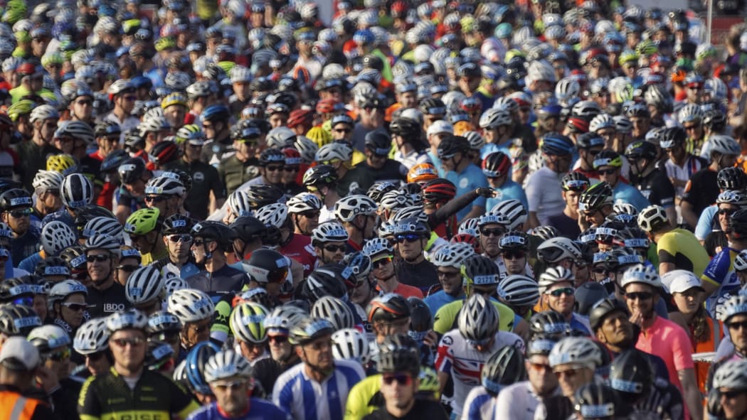 About 5000 riders were expected to attend the February event which has now been cancelled.
