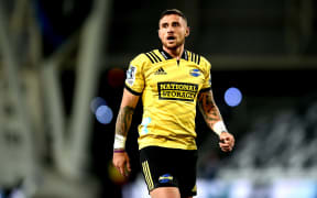 TJ Perenara of the Hurricanes