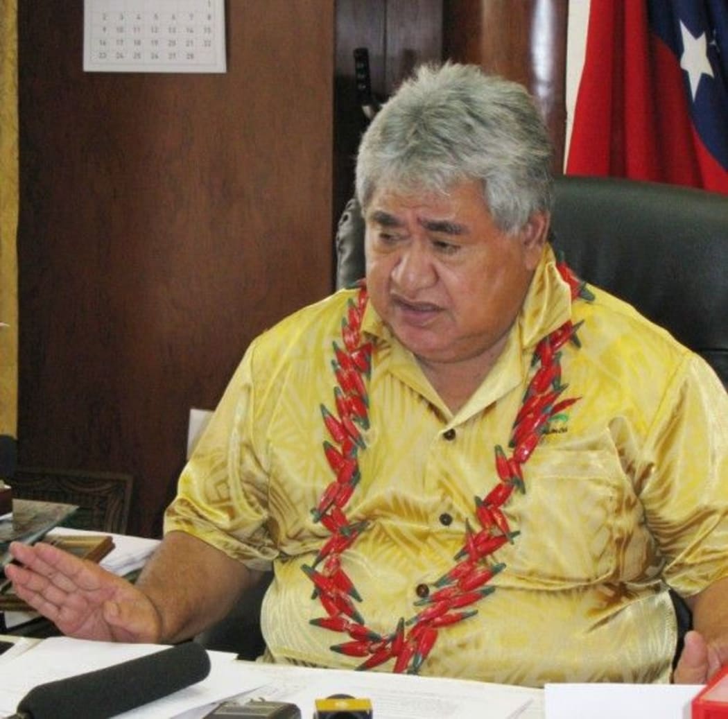 Samoa's Prime Minister and Rugby Union head, Tuilaepa Sailele Malielegaoi