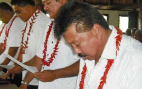 Guilty... Samoa's Associate Minister for Trade and Commerce, Muagututagata Peter Ah Him.