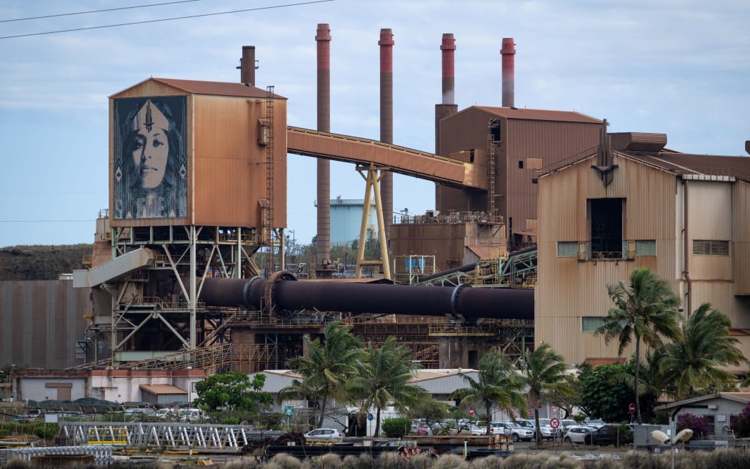The SNL factory (Societe Le Nickel) in Nouméa, New-Caledonia on 20 September, 2024.