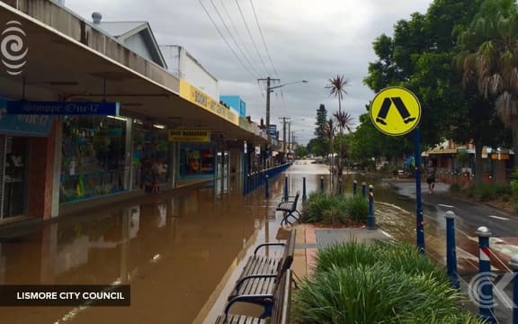 Debbie leaves part of city under four metres of water