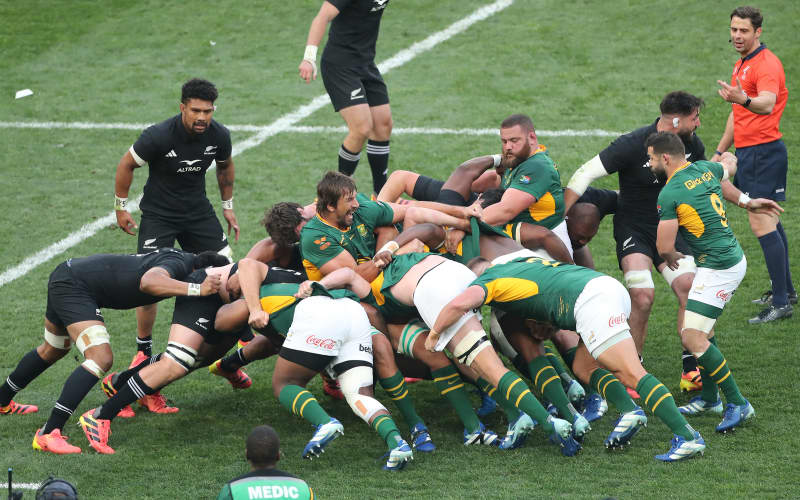How world media reacted to All Blacks' third-test defeat to Springboks ...